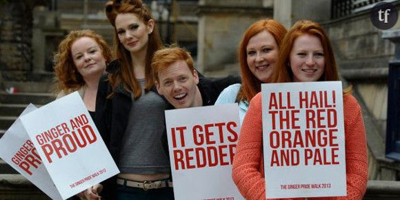 Ginger Pride : une marche contre le racisme anti-roux à Édimbourg