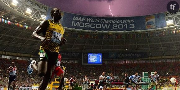 Mondiaux d’athlétisme 2013 : une photo foudroyante d’Usain Bolt fait le tour du monde