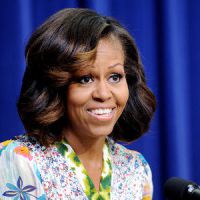 Michelle Obama : ses cheveux font encore des vagues - photo