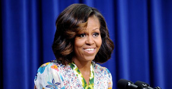 Michelle Obama : ses cheveux font encore des vagues - photo