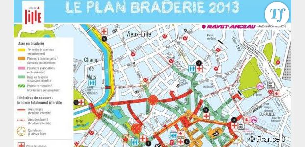 La  Braderie de Lille : programme de l’édition 2013