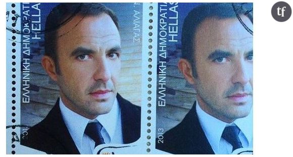 Nikos Aliagas a des timbres à son effigie en Grèce