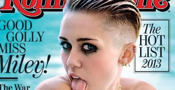 Miley Cyrus topless en couverture de Rolling Stone