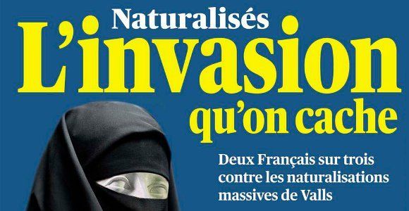 "Valeurs actuelles" : sa Une à la Marianne voilée choque, l'UEFJ porte plainte