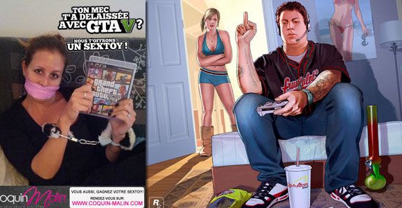 GTA 5 : distribution de sextoys pour femmes délaissées