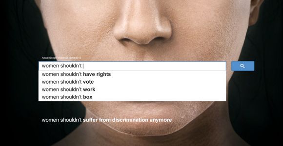 Google : les requêtes sexistes dénoncées dans une campagne de l'ONU Femmes