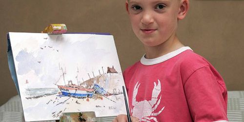 L'"enfant Van Gogh"/le "petit Monet": à 8 ans, il vend ses toiles à 20 000 euros