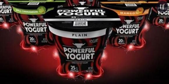 Powerful Yogurt : sexistes, les yaourts masculins ?