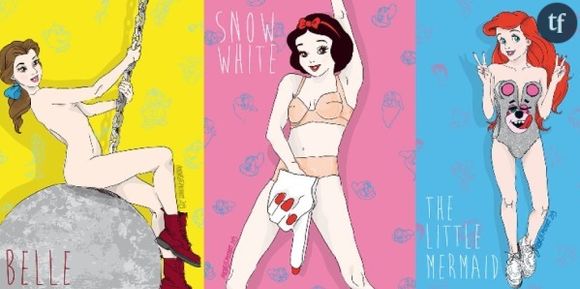 L'hommage des princesses Disney à Miley Cyrus – photos