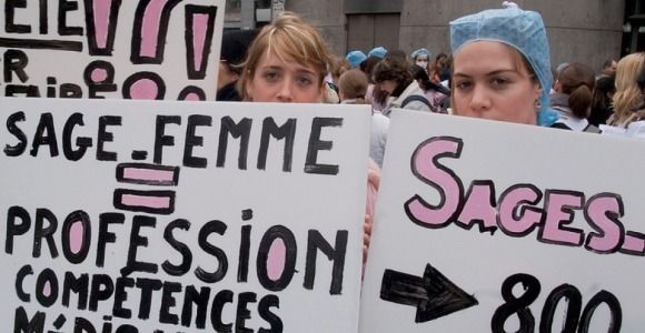 Grève des sages-femmes : soutien "sans réserve" des chefs de service