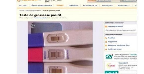 Grossesse : des tests de grossesse positifs truqués pour une demande en mariage