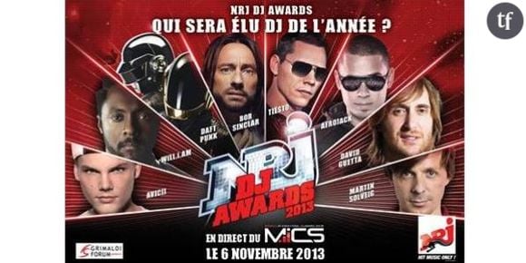 NRJ DJ Awards 2013 : les gagnants et résultats