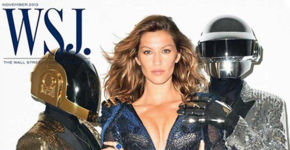 Daft Punk : le groupe en couverture du "Wall Street Journal"