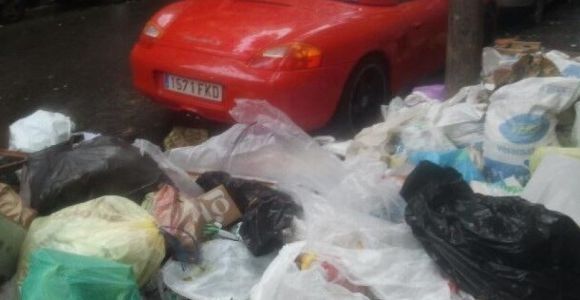 Madrid croule sous les déchets - en photos