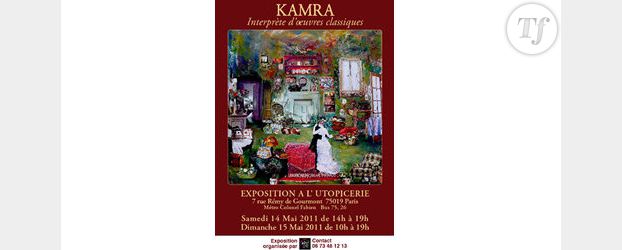 Kamra : découvrez ses oeuvres le 14 et 15 mai prochain à l'Utopicerie
