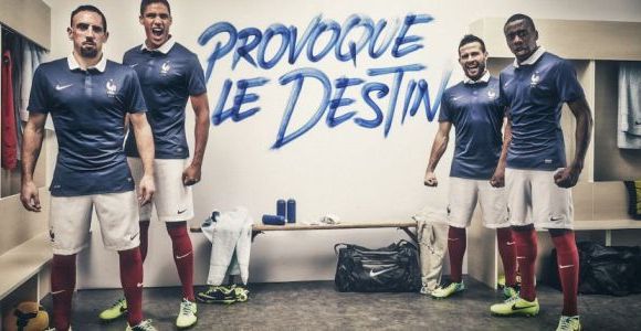 Coupe du Monde 2014 : le nouveau maillot de l'équipe de France