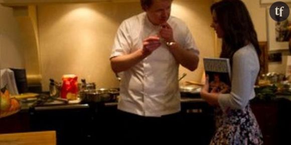 Kate Middleton prend (presque) des cours de cuisine avec Gordon Ramsay