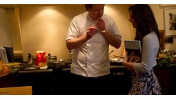 Kate Middleton prend (presque) des cours de cuisine avec Gordon Ramsay 