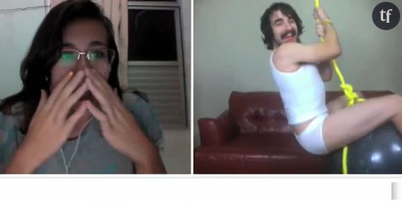 "Wrecking Ball" : la version Chatroulette du tube de Miley Cyrus fait le buzz - vidéo