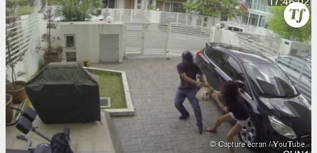 Self défense : la vraie fausse vidéo d'une Malaisienne faisant fuir ses agresseurs fait le buzz