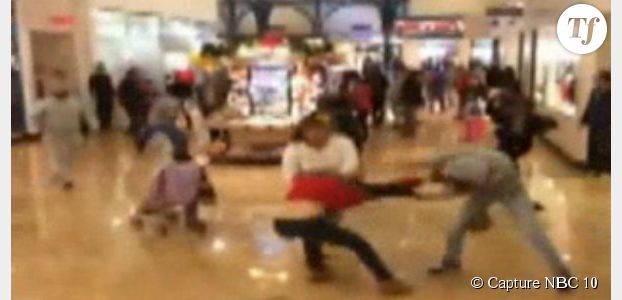 Black Friday : bagarre au Taser dans un centre commercial - vidéo