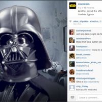 Star Wars 7 : Dark Vador se fait une "selfie" hilarante sur Instagram