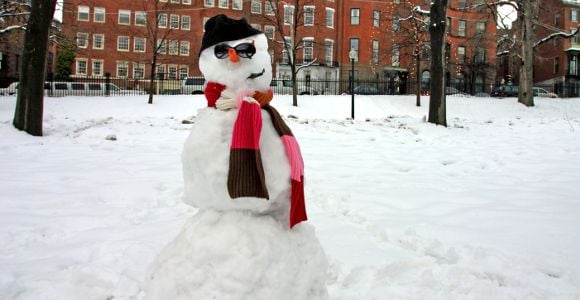 Tours : le bonhomme de neige de la mairie retrouvé grâce à Twitter