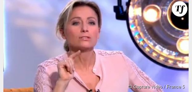 Anne-Sophie Lapix : Anny Duperey prend mal sa boulette dans "C à vous" - vidéo