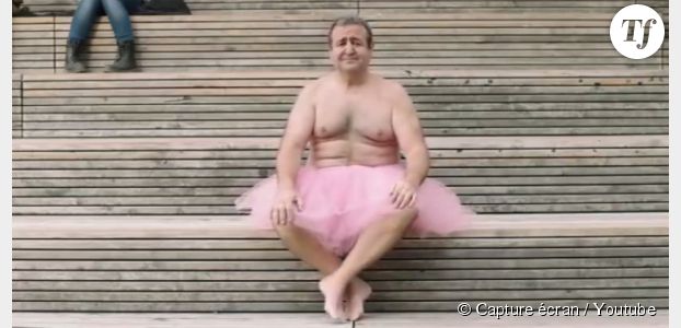 Des photos en tutu rose pour redonner le sourire à sa femme, atteinte d'un cancer du sein