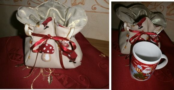 DIY : comment réaliser un sac à mug de Noël ?