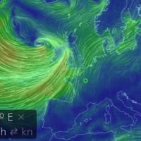 Météo France : la tempête de Noël en temps réel sur une carte des vents