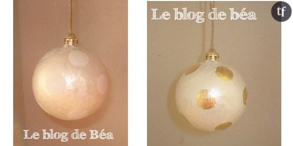 Déco de fêtes : comment relooker des boules de Noël – DIY