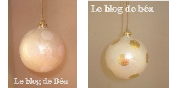 Déco de fêtes : comment relooker des boules de Noël – DIY 