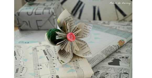 Repas de fêtes : fabriquer des décorations de table en origami – DIY 