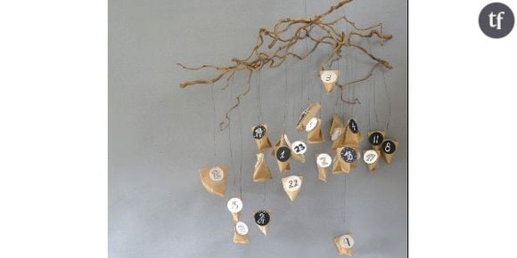 DIY de Noël : réaliser un calendrier de l’avent avec du papier kraft