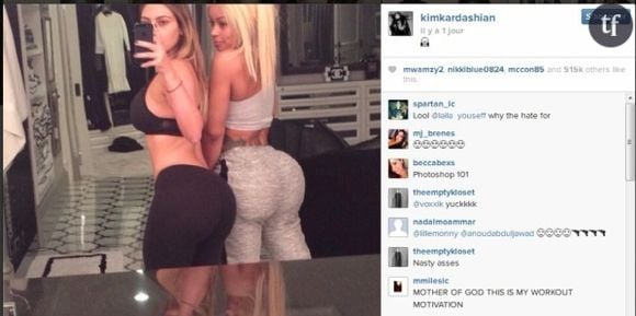 Kim Kardashian retouche t-elle ses selfies ?