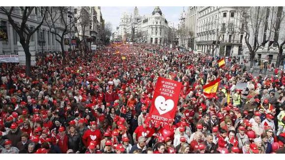 Avortement: 78% des espagnols opposés à une réforme, selon un sondage