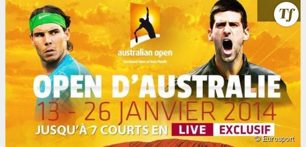 Open d'Australie 2014 : programme des matches en direct (13 janvier)