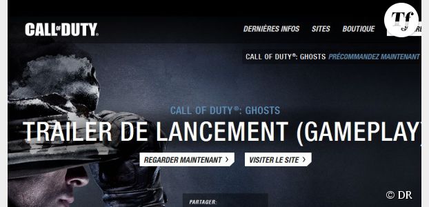 Call of Duty Ghosts : un film d'horreur en guise de DLC