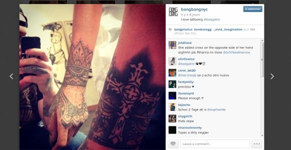 Rihanna : un nouveau tatouage complètement raté ?