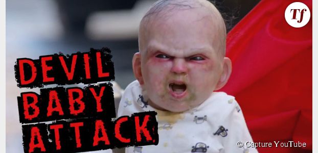 Un bébé diabolique terrorise New York - vidéo