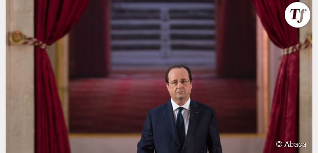 François Hollande a rendu visite à Valérie Trierweiler à l'hôpital jeudi soir 