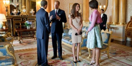 Barack Obama reçu royalement à Buckingham Palace