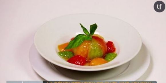 Top Chef 2014 : recette du sorbet de tomates de Ghilaine Arabian