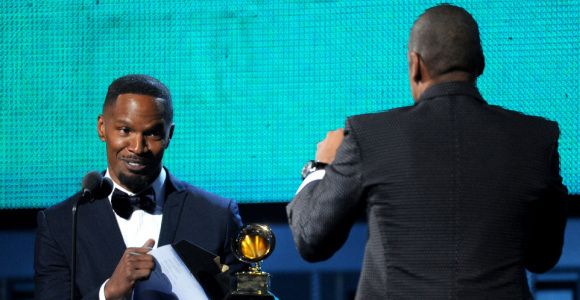 Grammy Awards 2014 : Jamie Foxx drague lourdement Beyoncé devant Jay-Z