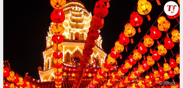 4,92 Pieds TUPARKA Dragon Chinois avec Lanterne Rouge pour la décoration du Nouvel an Lunaire Chinois 