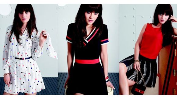 Zooey Deschanel dessine une collection de robes pour Tommy Hilfiger