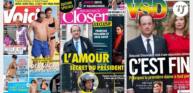Affaire Hollande-Gayet - François et Valérie : 7 ans d'amour en 14 couvertures 