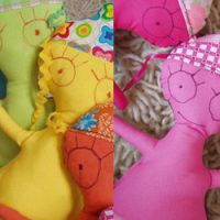 Déco enfants : Mon dessin sur mon coussin