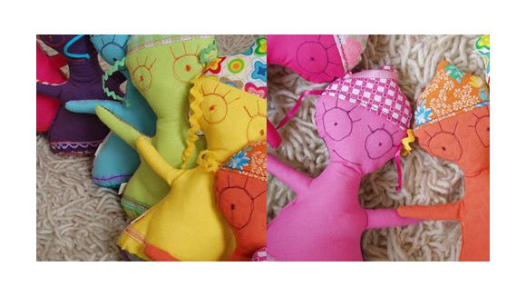 Déco enfants : Mon dessin sur mon coussin